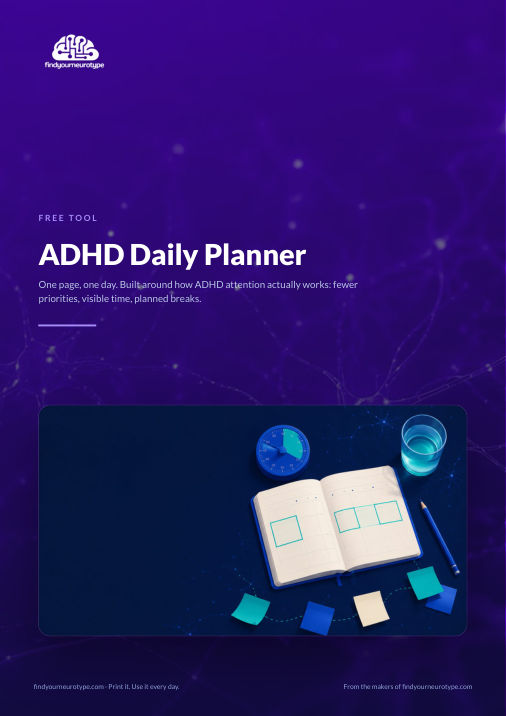 ADHD Daily Planner