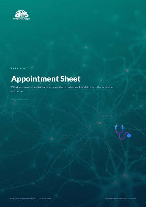 Appointment Sheet