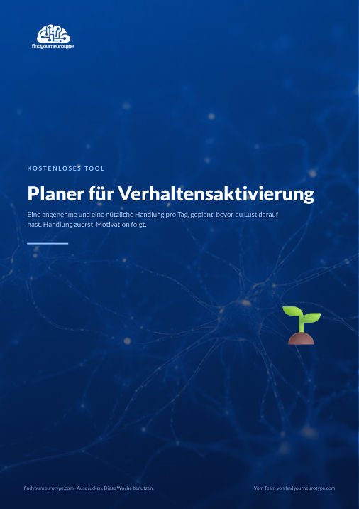 Planer für Verhaltensaktivierung