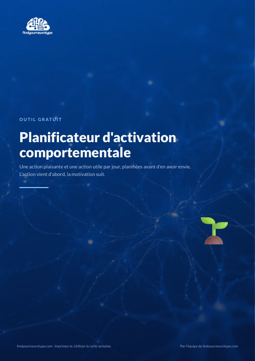 Planificateur d'activation comportementale