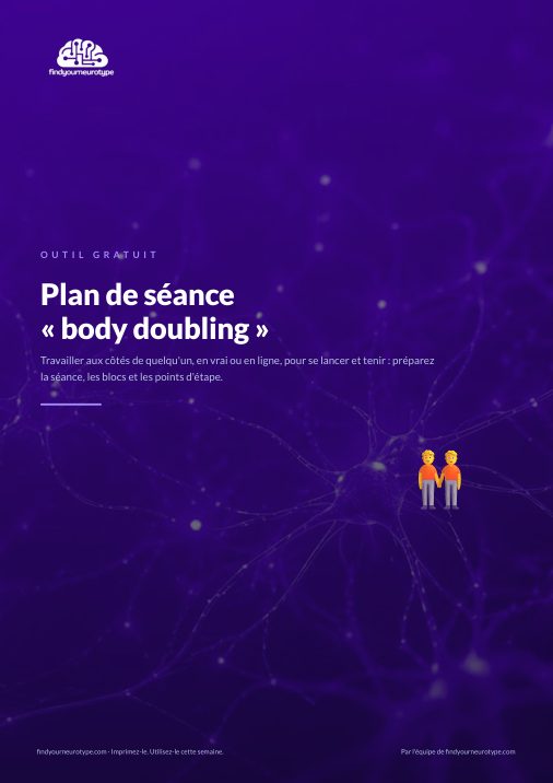 Plan de séance « body doubling »