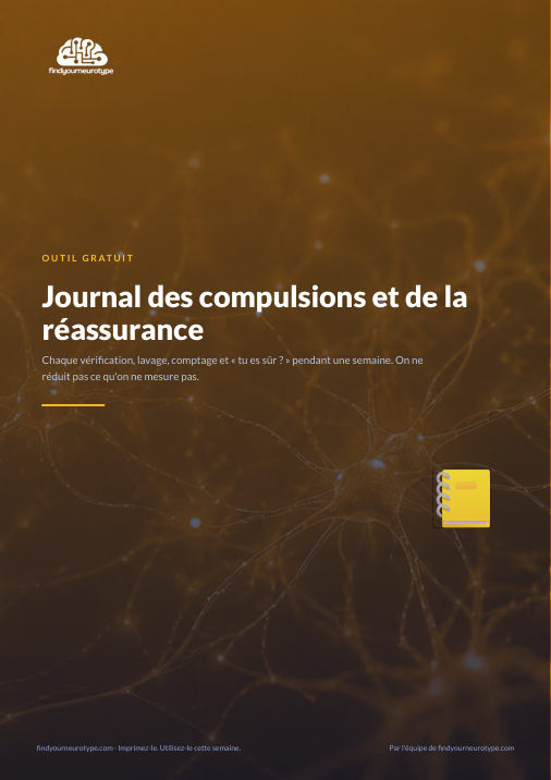 Journal des compulsions et de la réassurance