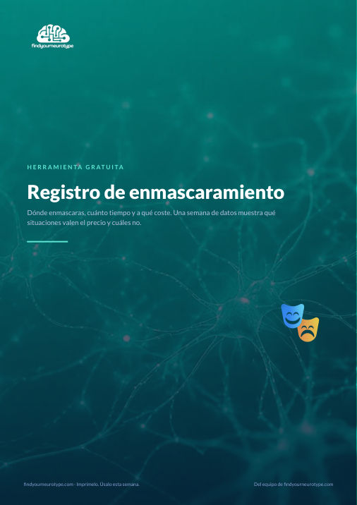 Registro de enmascaramiento