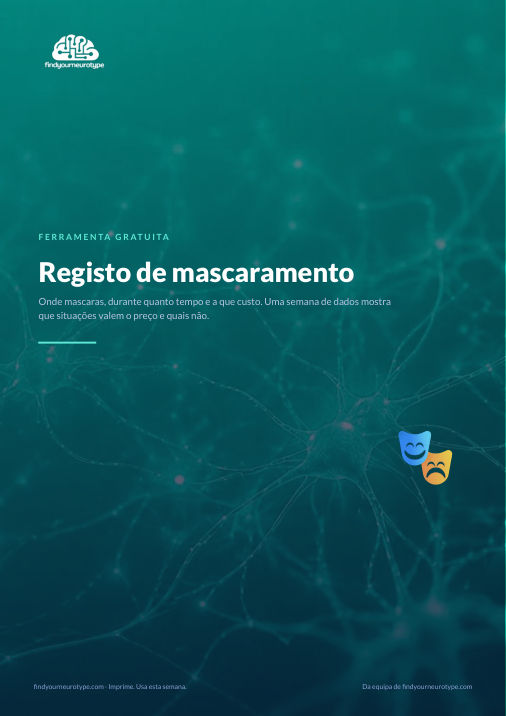 Registo de mascaramento