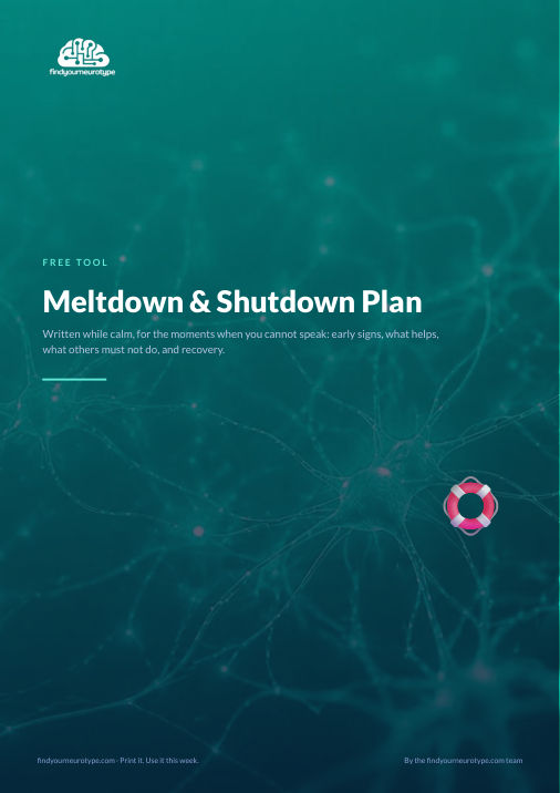 Meltdown & Shutdown Plan