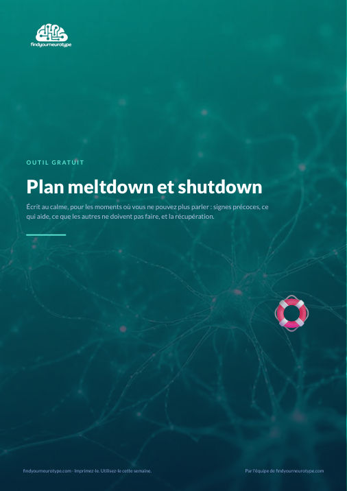 Plan meltdown et shutdown