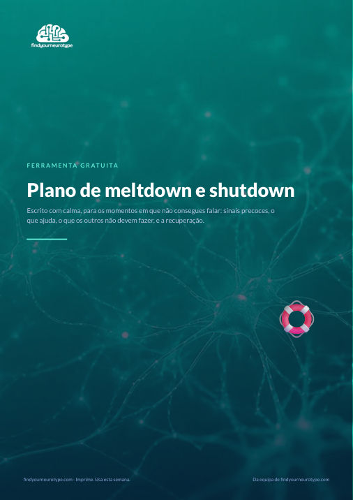 Plano de meltdown e shutdown