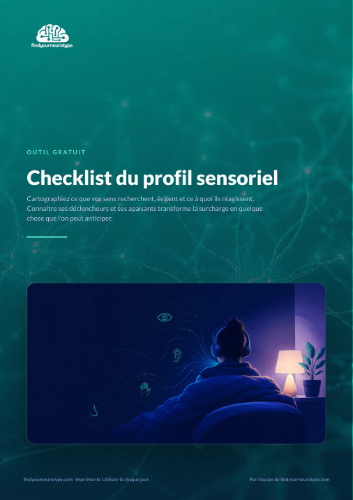 Checklist du profil sensoriel