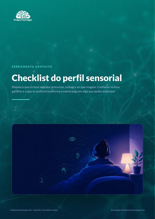 Checklist do perfil sensorial