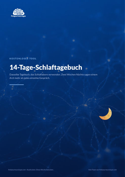14-Tage-Schlaftagebuch
