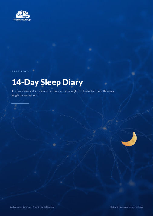 14-Day Sleep Diary