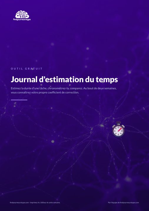 Journal d'estimation du temps