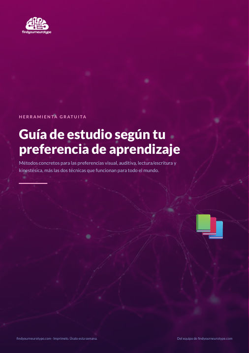 Guía de estudio según tu preferencia de aprendizaje