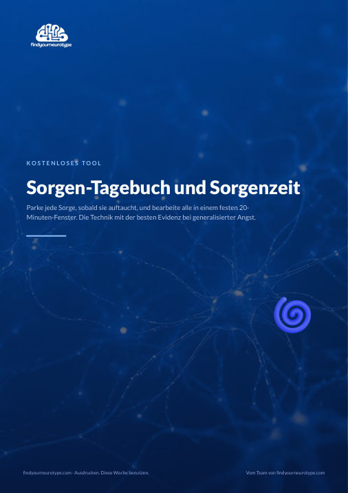 Sorgen-Tagebuch und Sorgenzeit